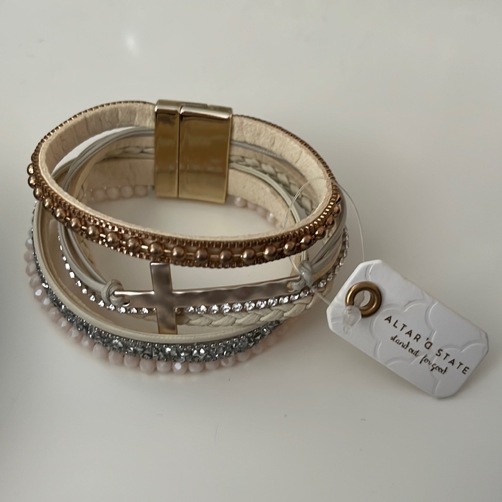 Altar’d State bracelet stack
